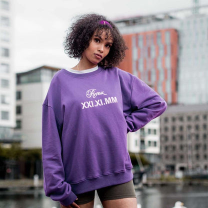 Purple Remz  Sweatshirt