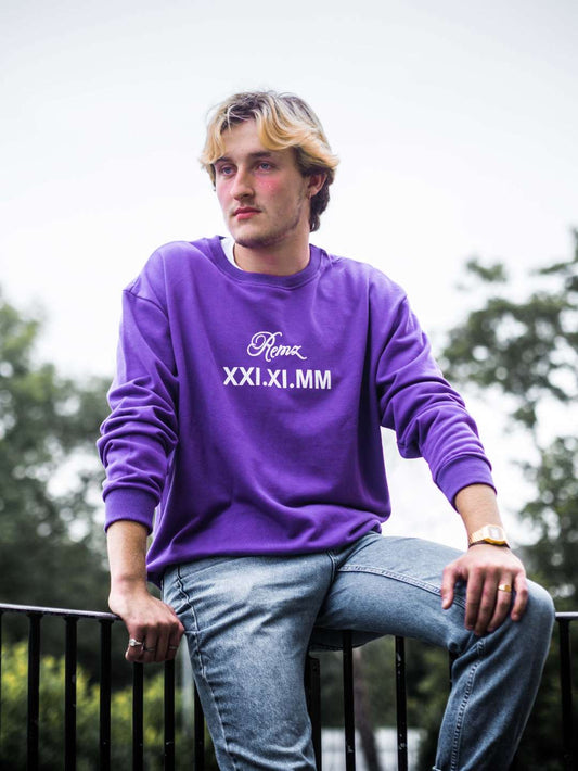 Purple Remz  Sweatshirt