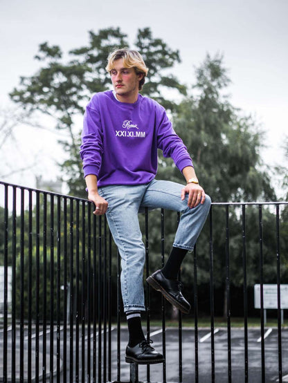 Purple Remz  Sweatshirt