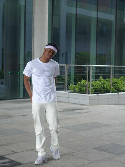 Remz White T-shirt