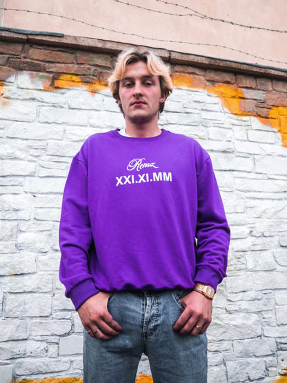 Purple Remz  Sweatshirt